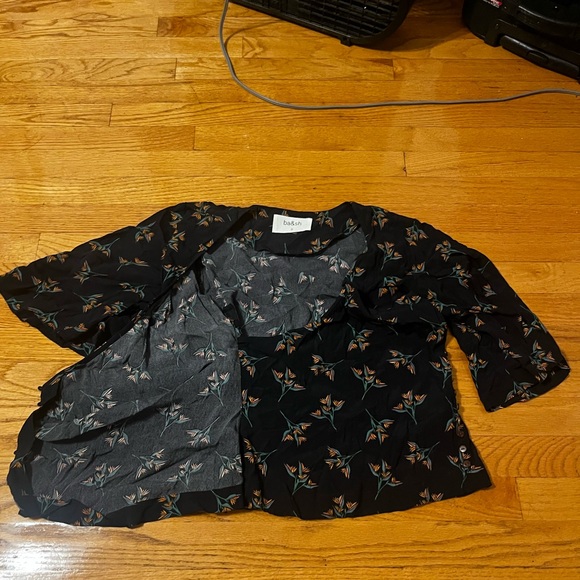 Ba&sh Ferdy top, noir, xs / us 4 - Picture 7 of 16